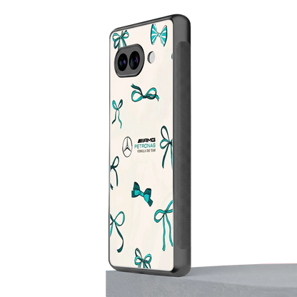 AMG X Bows google pixel 9a mobile cover | shockproof glass phone case