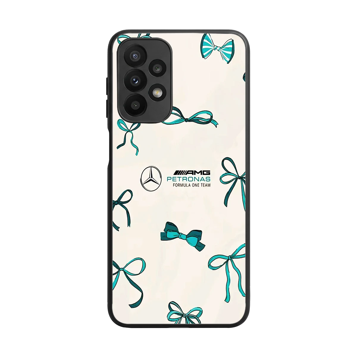 AMG X Bows back phone cover | glass case for samsung galaxy a23