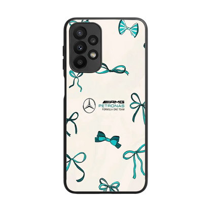 AMG X Bows back phone cover | glass case for samsung galaxy a23