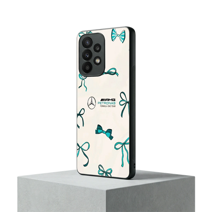 AMG X Bows samsung galaxy a23 mobile cover | shockproof glass phone case