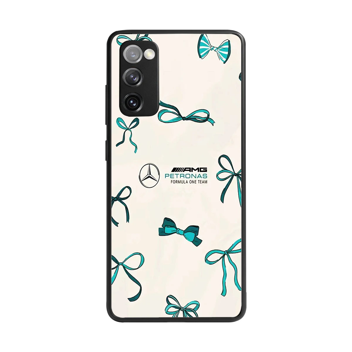 AMG X Bows back phone cover | glass case for samsung galaxy s20 fe