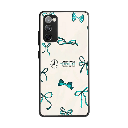 AMG X Bows back phone cover | glass case for samsung galaxy s20 fe