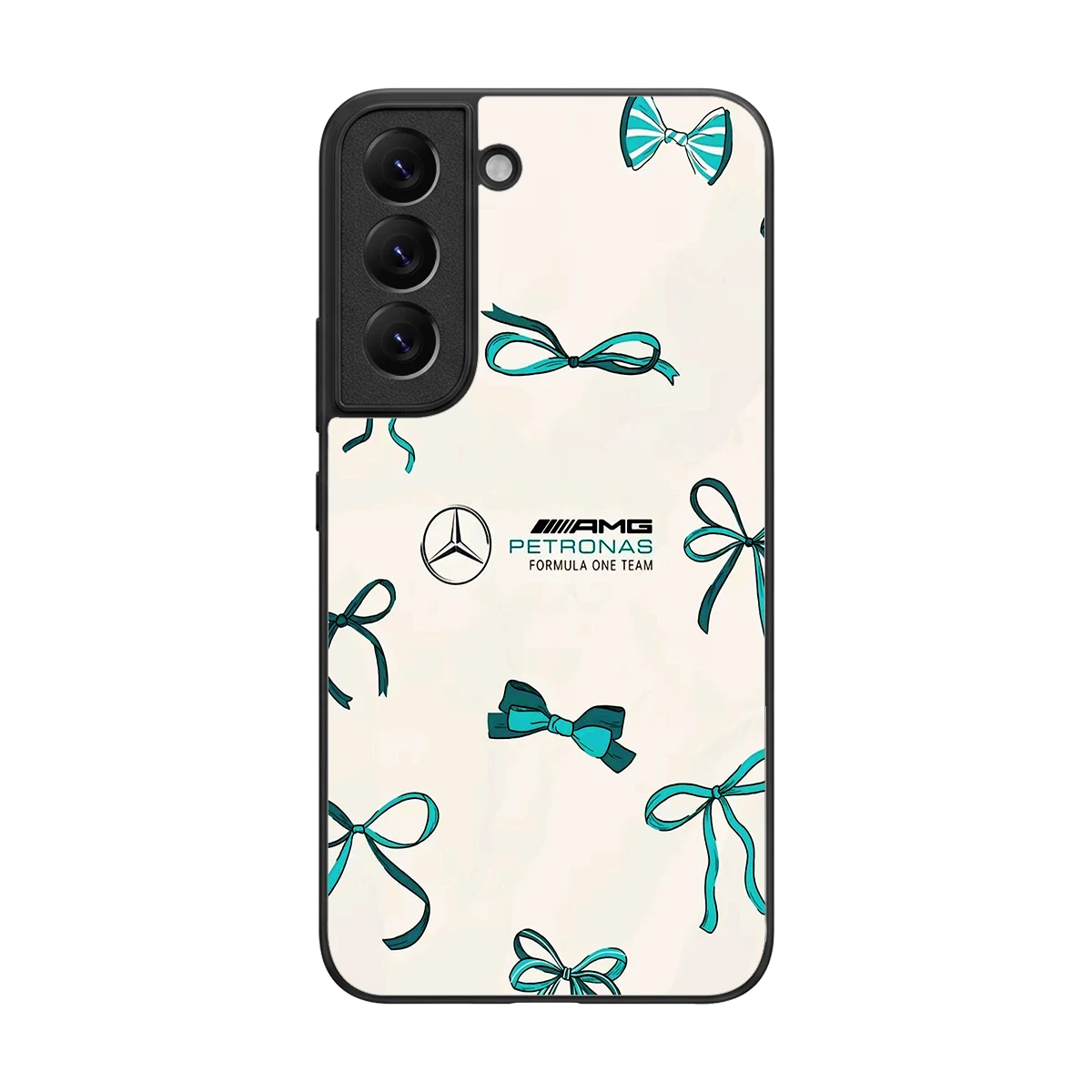 AMG X Bows back phone cover | glass case for samsung galaxy s22