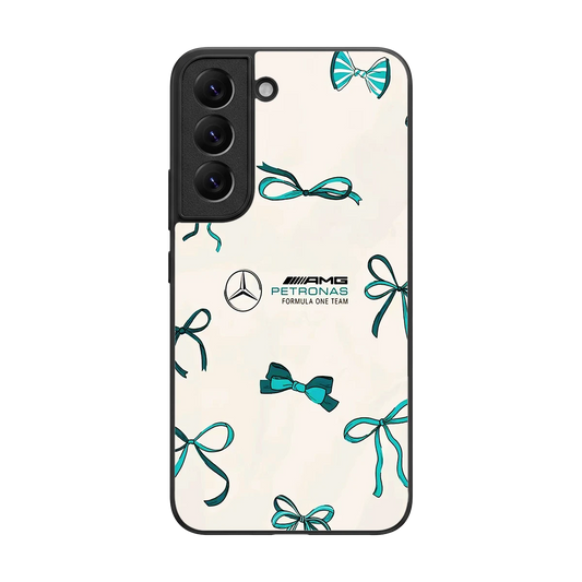 AMG X Bows back phone cover | glass case for samsung galaxy s22