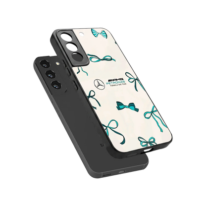 AMG X Bows sleek samsung galaxy s22 cover with tempered glass back and TPU edges