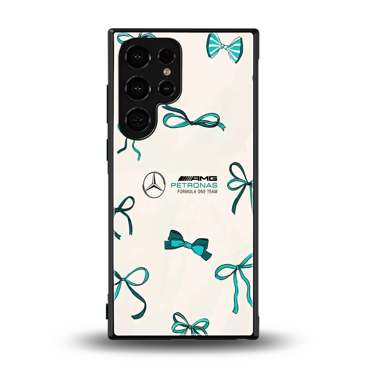 AMG X Bows back phone cover | glass case for samsung galaxy s24 ultra