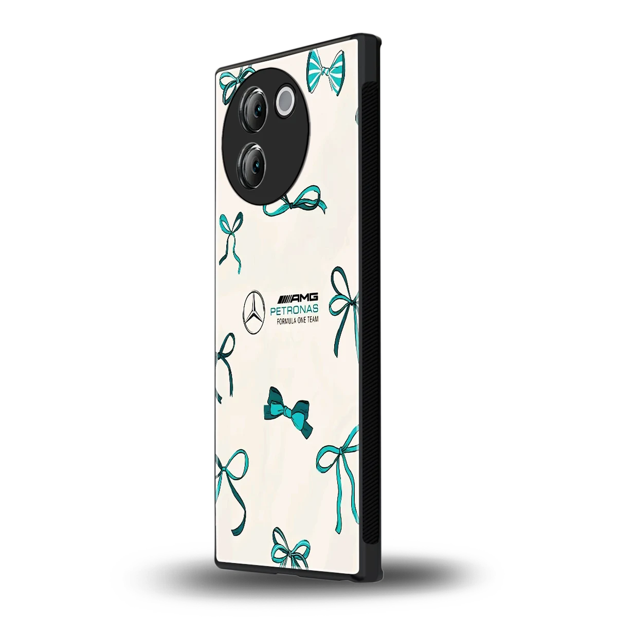 AMG X Bows vivo v30e mobile cover | shockproof glass phone case