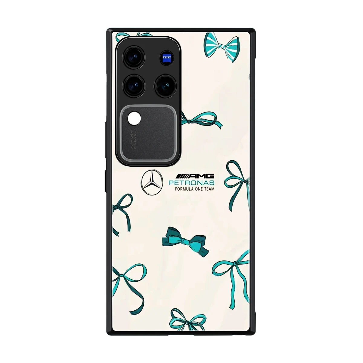 AMG X Bows back phone cover | glass case forvivo v30 pro