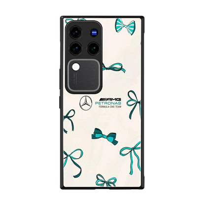 AMG X Bows back phone cover | glass case forvivo v30 pro
