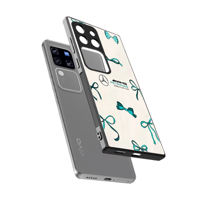 AMG X Bows sleekvivo v30 pro cover with tempered glass back and TPU edges