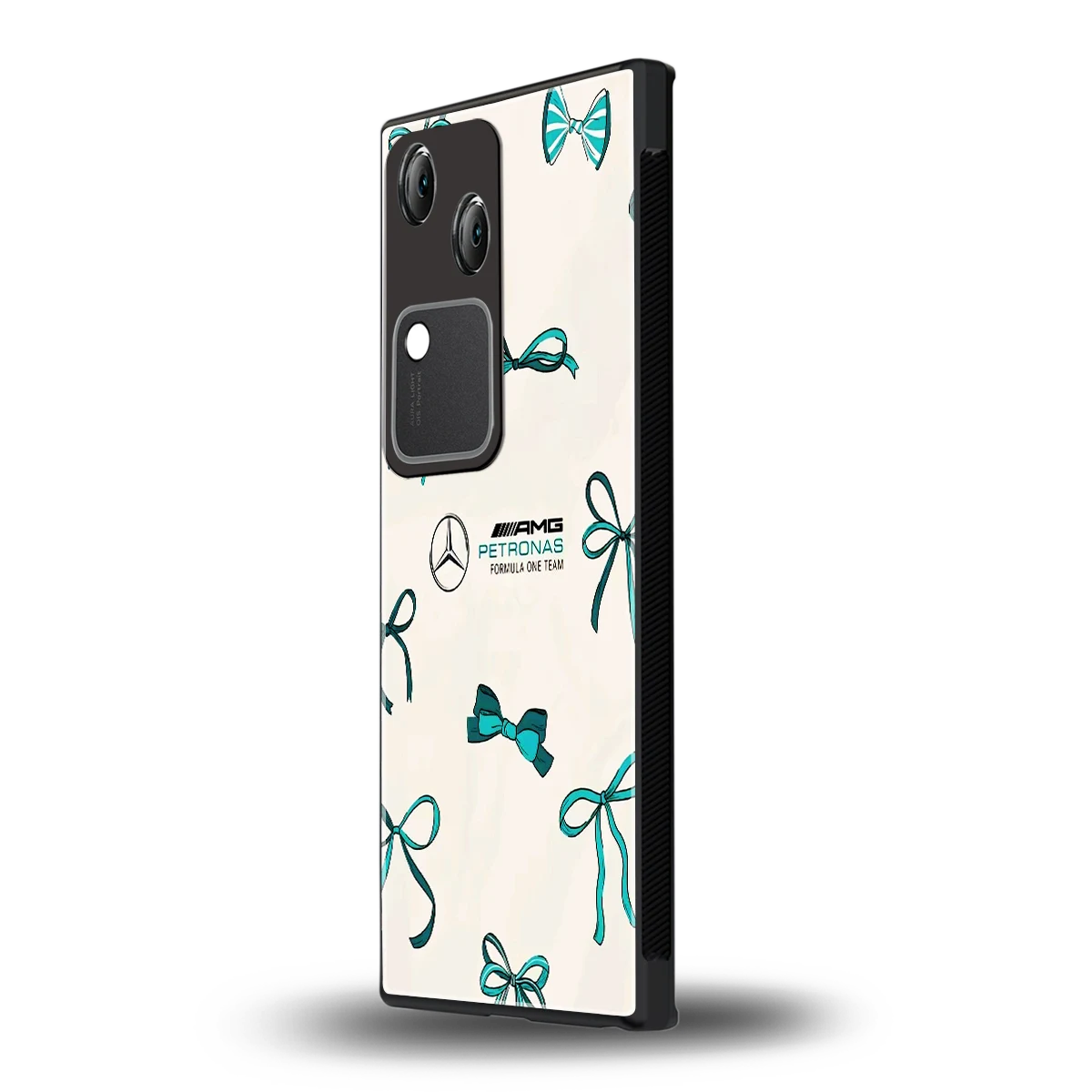 AMG X Bows vivo v30 mobile cover | shockproof glass phone case