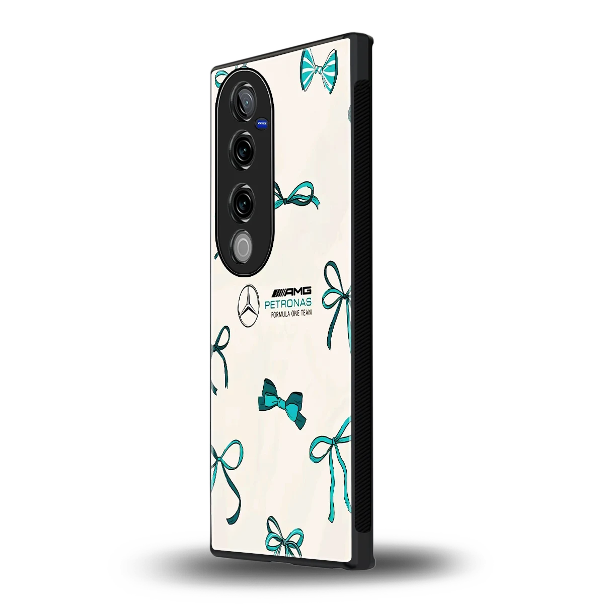 AMG X Bows vivo v40 pro mobile cover | shockproof glass phone case