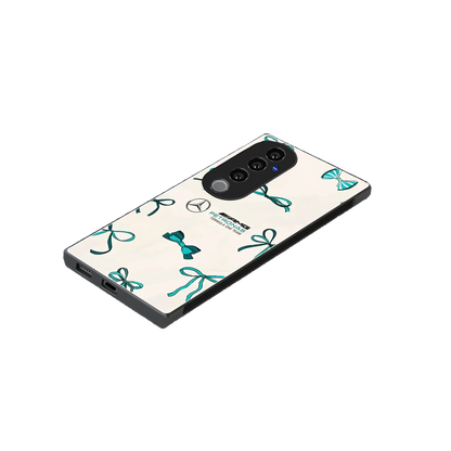 AMG X Bows stylish phone case for vivo v40 pro | glossy glass and slim fit