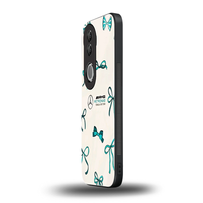 AMG X Bows vivo v50 mobile cover | shockproof glass phone case