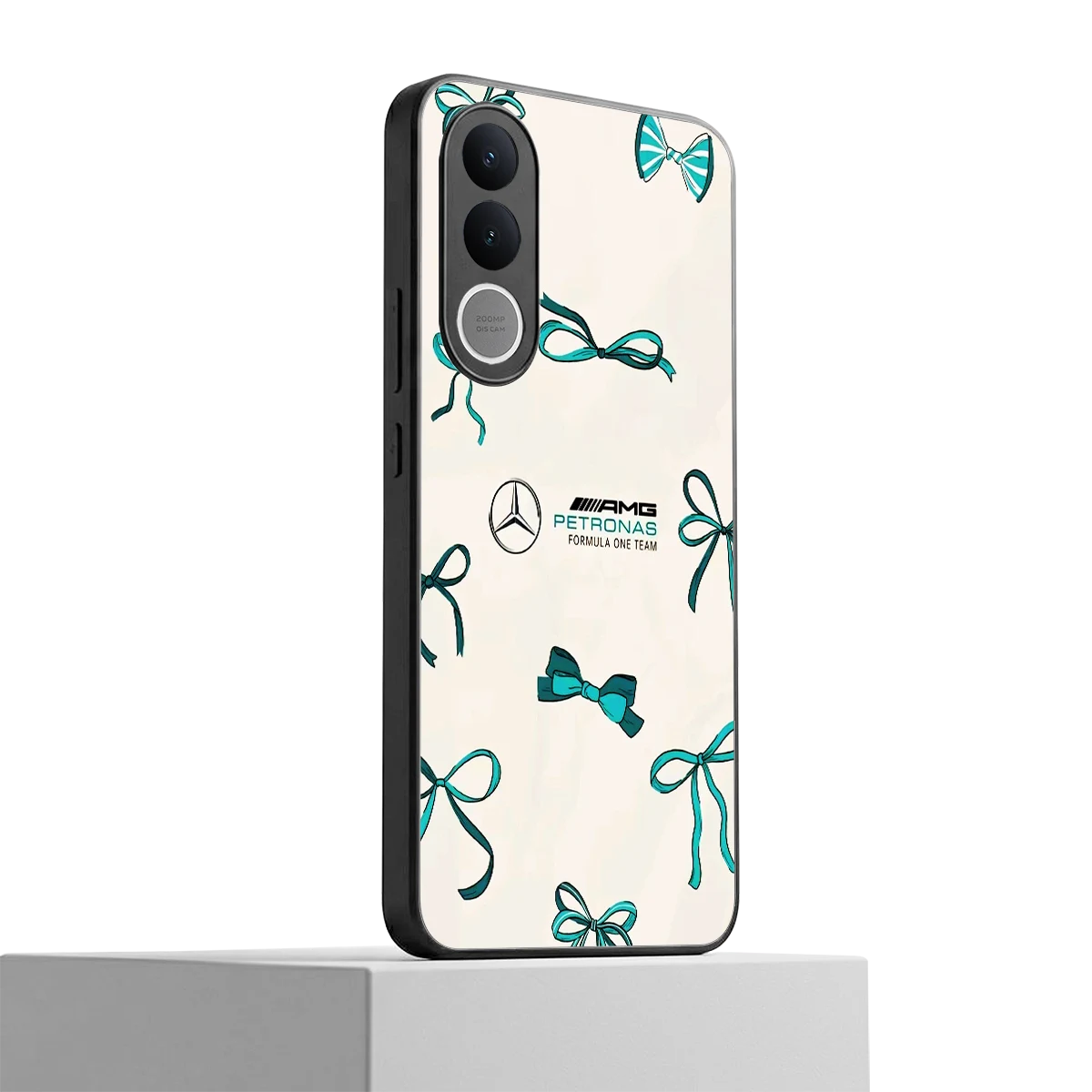 AMG X Bows vivo v70 fe mobile cover | shockproof glass phone case