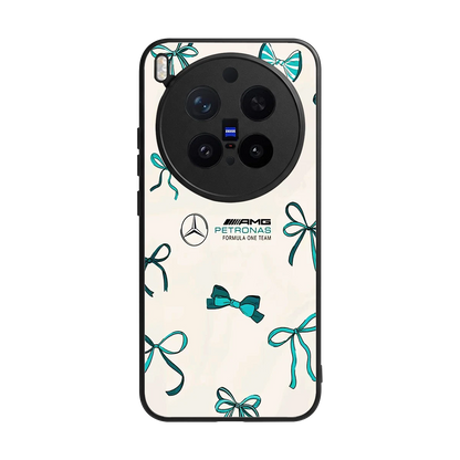 AMG X Bows back phone cover | glass case for vivo x300 pro