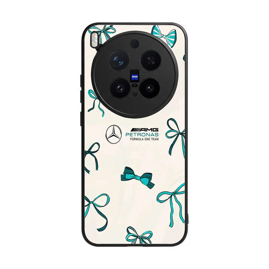 AMG X Bows back phone cover | glass case for vivo x300 pro