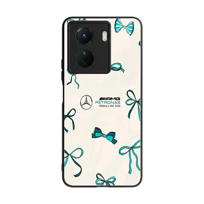 AMG X Bows back phone cover | glass case for vivo y16