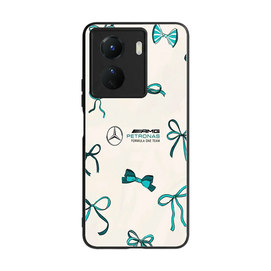 AMG X Bows back phone cover | glass case for vivo y16