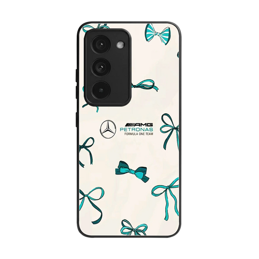 AMG X Bows back phone cover | glass case for redmi 15 5g