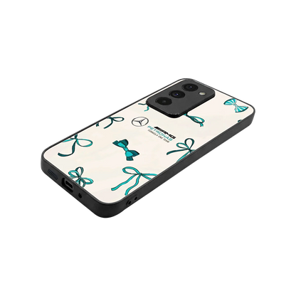 AMG X Bows stylish phone case for redmi 15 5g | glossy glass and slim fit