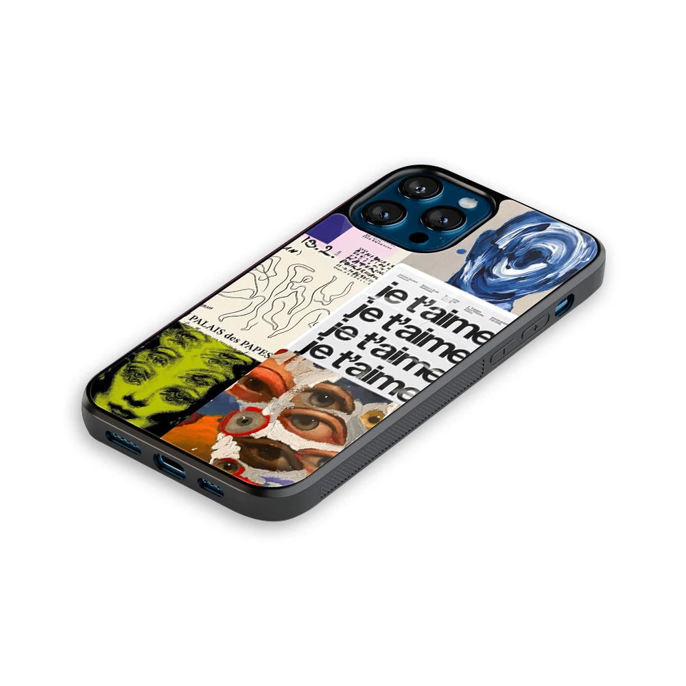 Luxury Glass Back Mobile Cover for iPhone, Samsung Galaxy, OnePlus, Pixel, Redmi & More