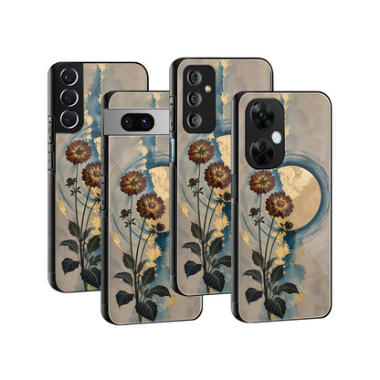 Stylish Glass Back Case for All Smartphones iPhone, Samsung, OnePlus, Pixel, Redmi, Oppo, Vivo, Motorola