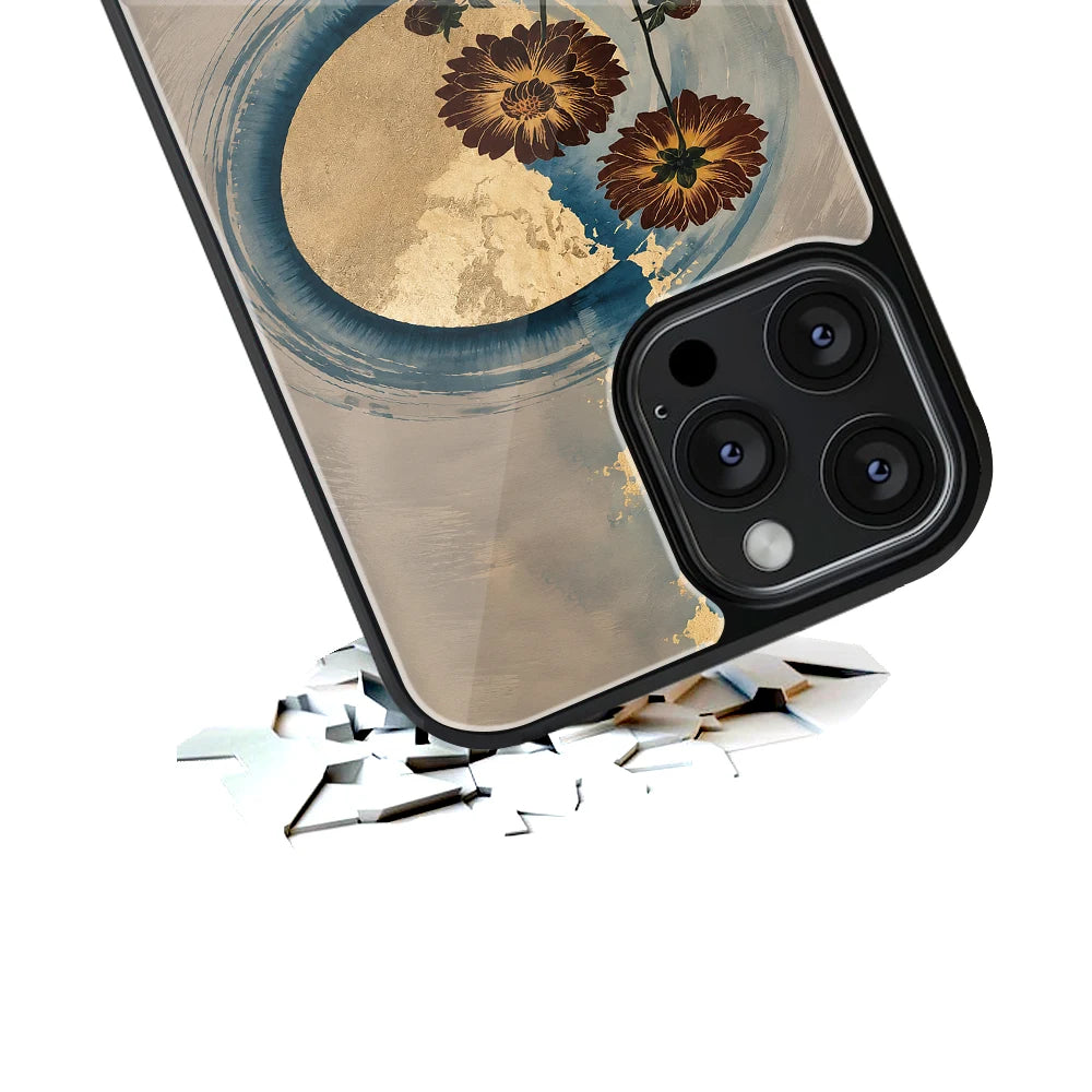 Durable Glass Back Mobile Case for iPhone, Samsung, OnePlus, Google Pixel, Redmi, Vivo, Oppo