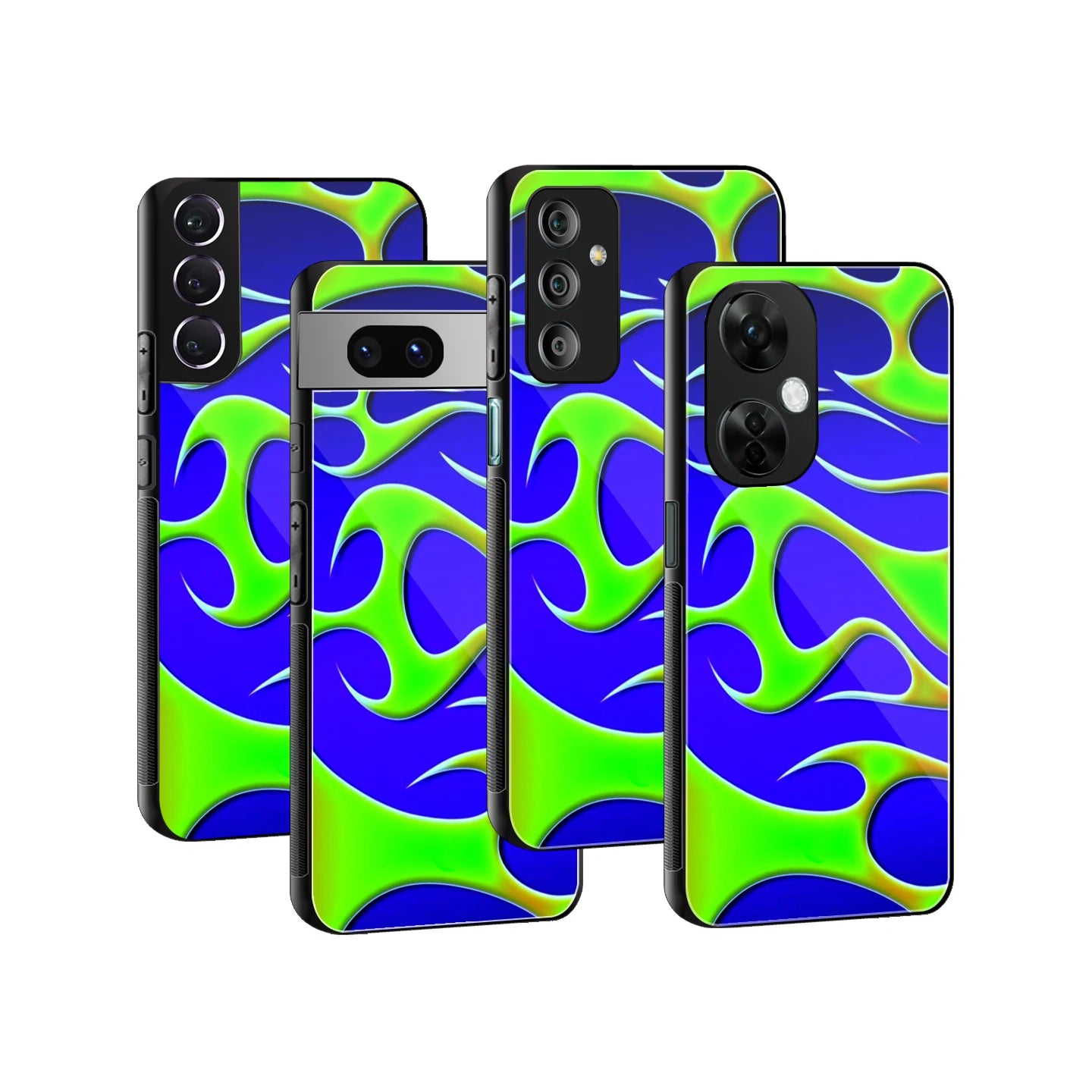 Stylish Glass Back Case for All Smartphones iPhone, Samsung, OnePlus, Pixel, Redmi, Oppo, Vivo, Motorola