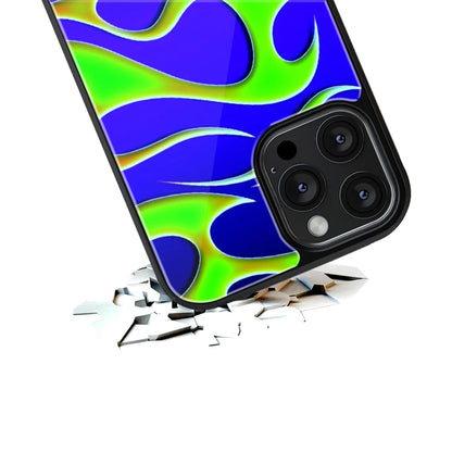 Durable Glass Back Mobile Case for iPhone, Samsung, OnePlus, Google Pixel, Redmi, Vivo, Oppo