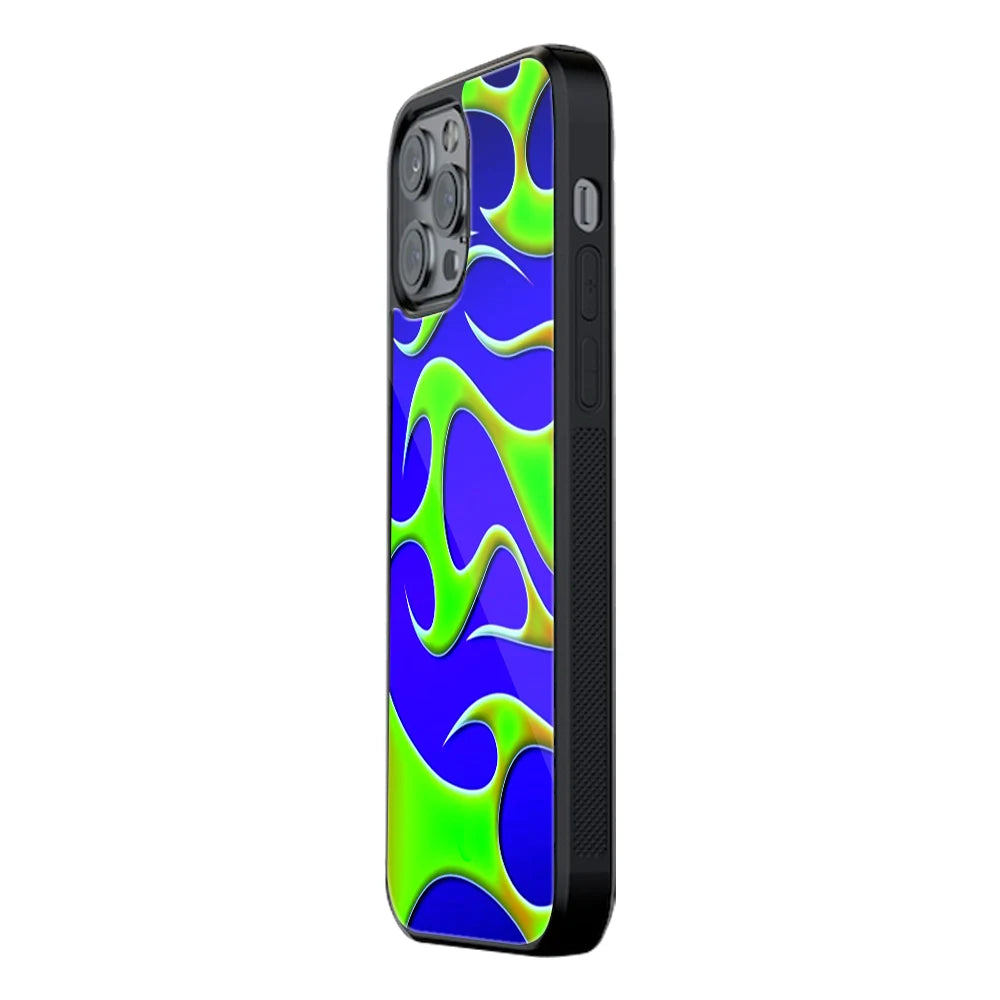 Trendy Glass Back Mobile Case for iPhone, Samsung, Redmi, OnePlus, Google Pixel, Motorola