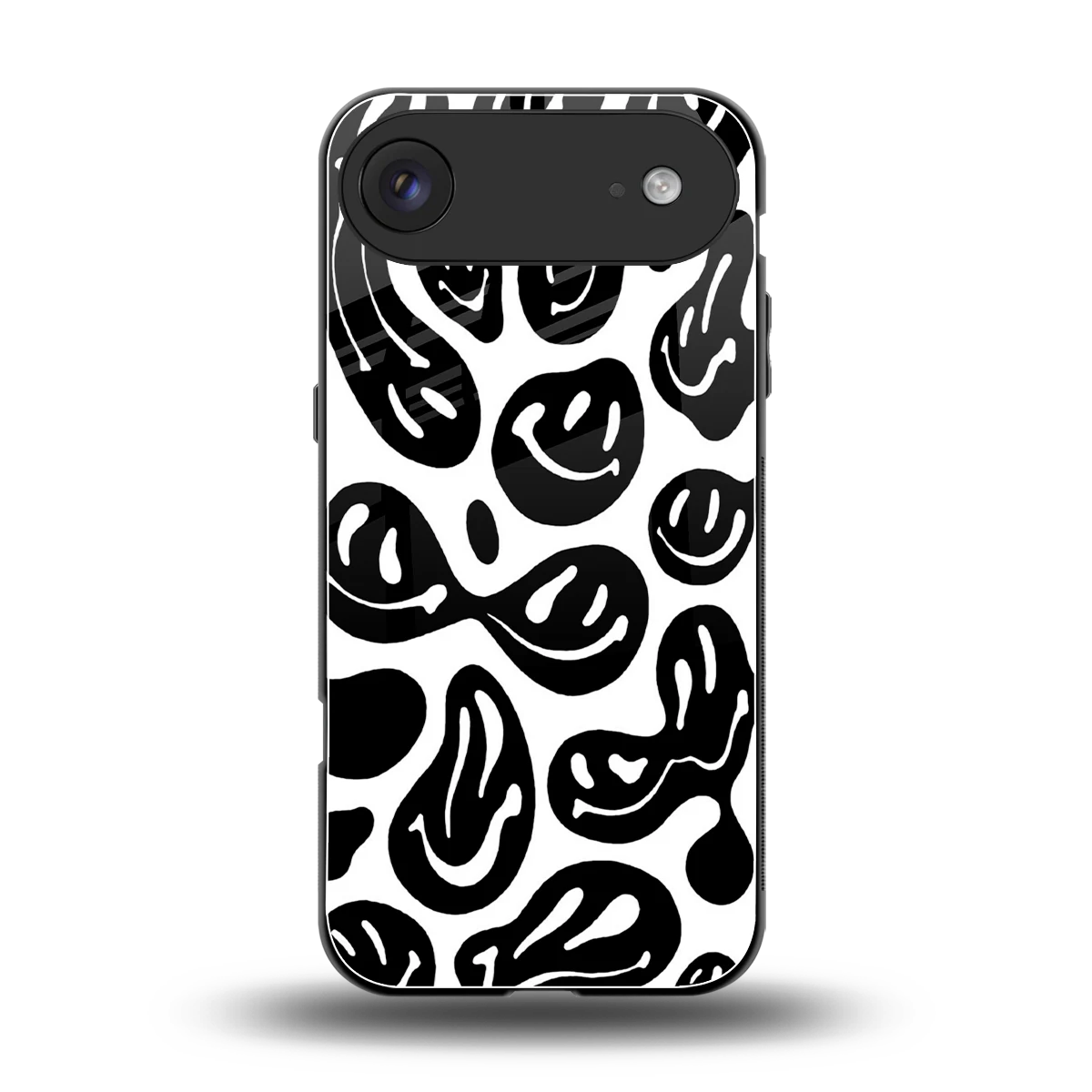 Acid Smiles BW back phone cover | glass case for iphone air