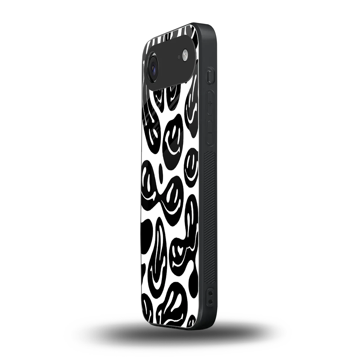 Acid Smiles BW iphone air mobile cover | shockproof glass phone case