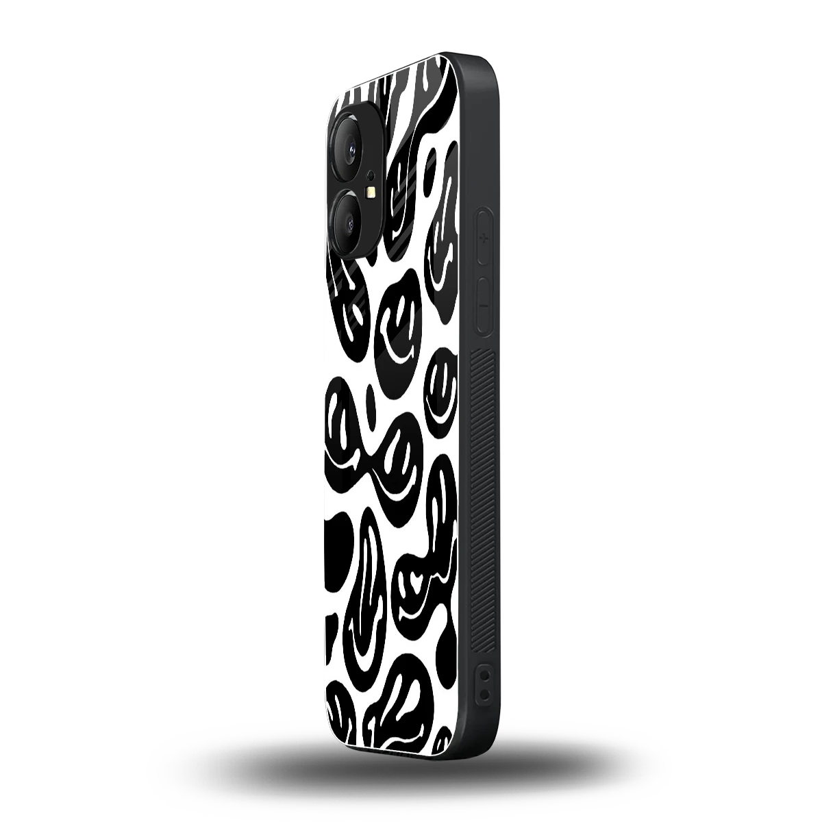 Acid Smiles BW nothing phone 1 mobile cover | shockproof glass phone case