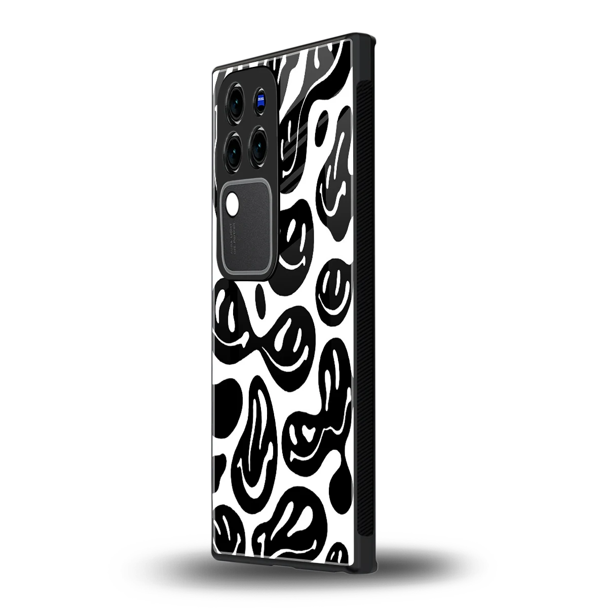 Acid Smiles BWvivo v30 pro mobile cover | shockproof glass phone case