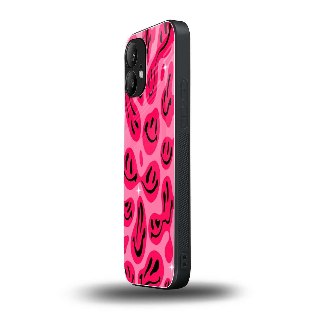 Acid Smiles Pink nothing phone 2 mobile cover | shockproof glass phone case
