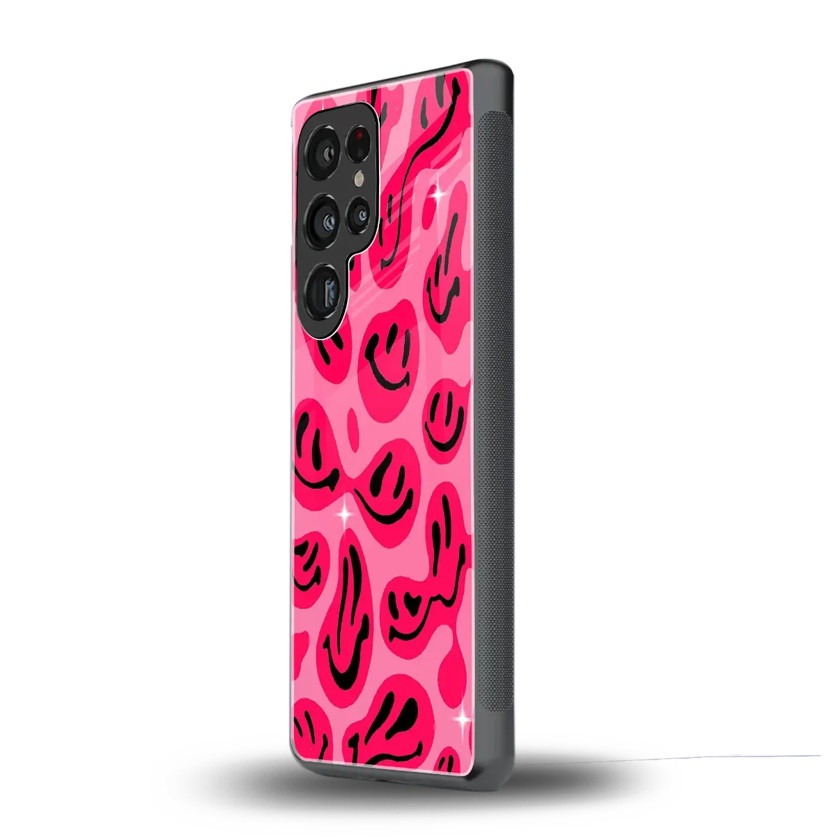 Acid Smiles Pink samsung galaxy s26 ultra mobile cover | shockproof glass phone case