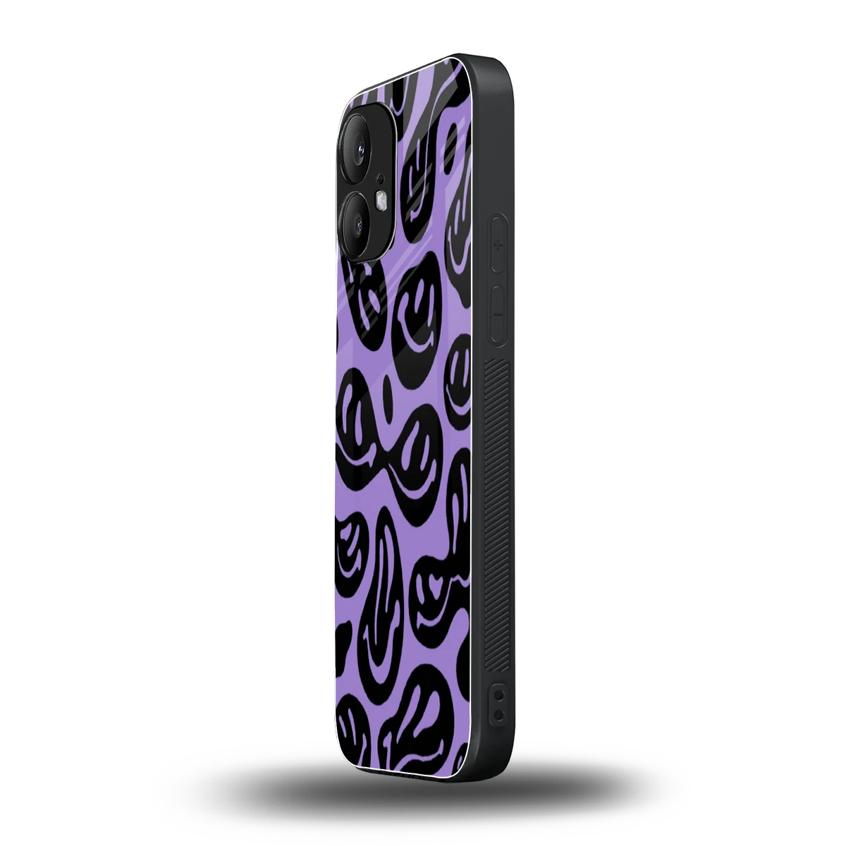 Acid Smiles Purple nothing phone 2 mobile cover | shockproof glass phone case