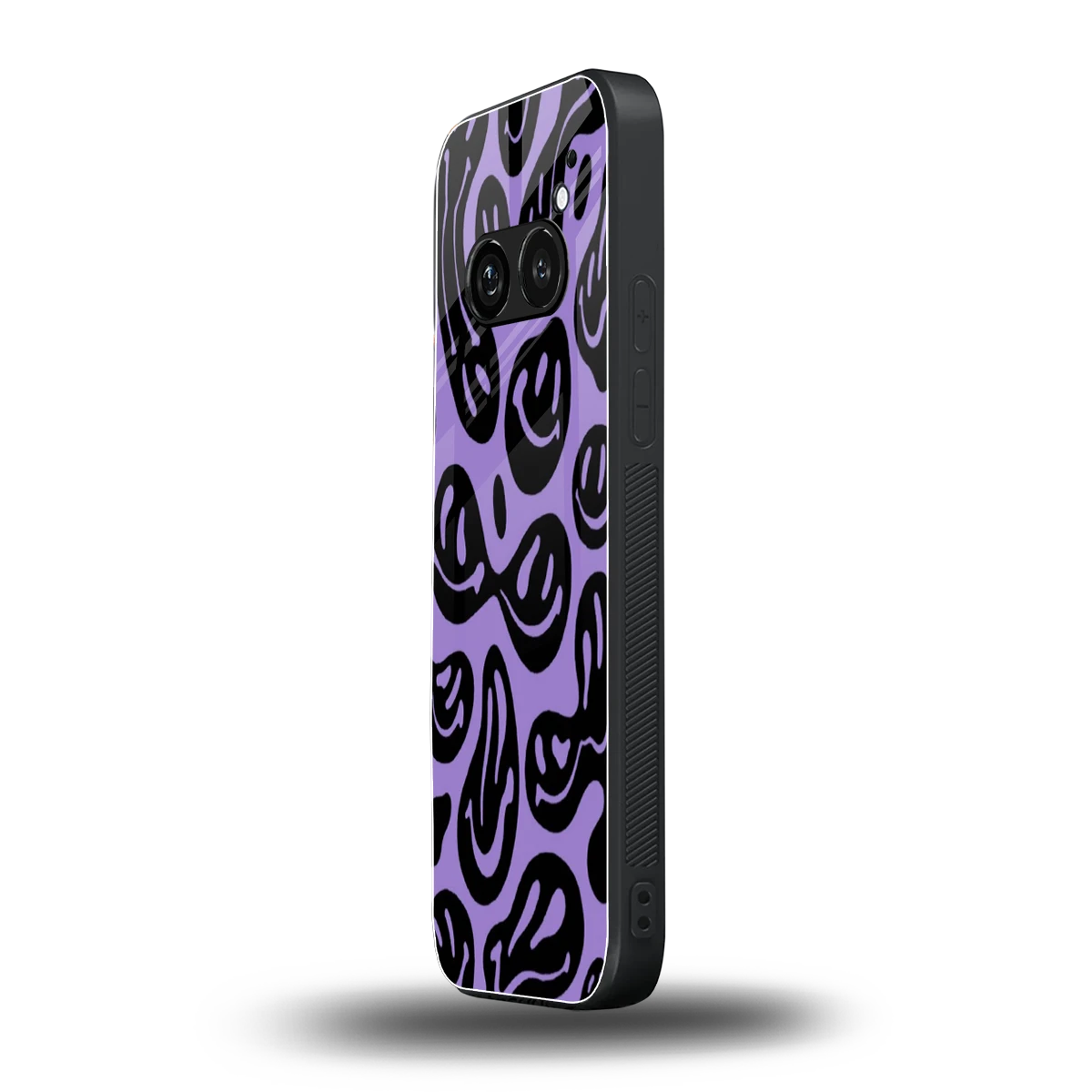 Acid Smiles Purple nothing phone 2a plus mobile cover | shockproof glass phone case