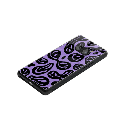 Acid Smiles Purple stylish phone case for nothing phone 2a | glossy glass and slim fit