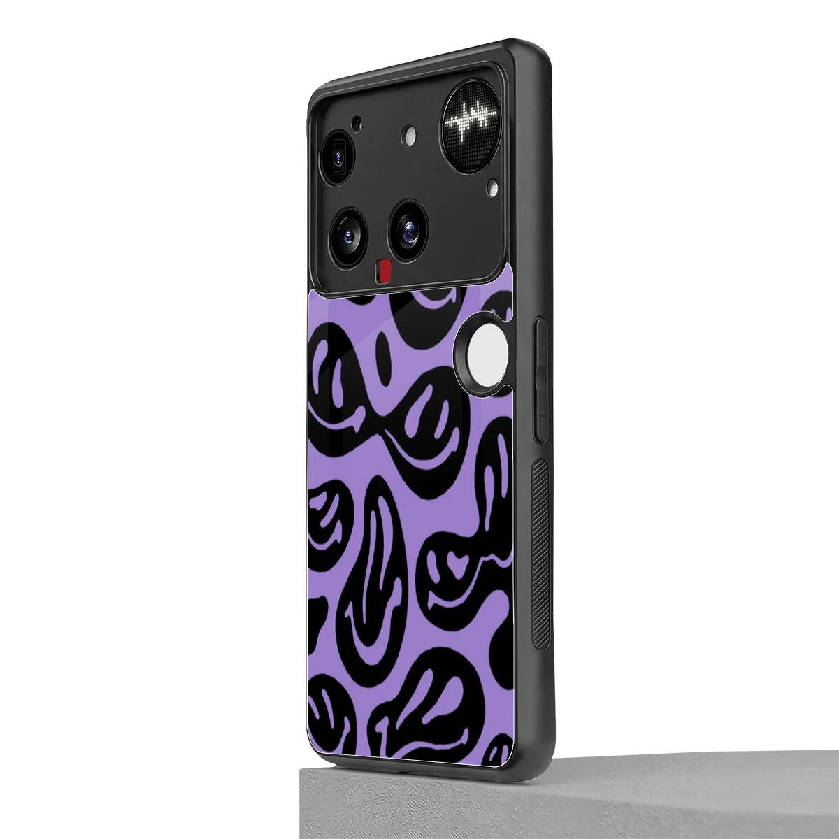 Acid Smiles Purple nothing phone 3 mobile cover | shockproof glass phone case
