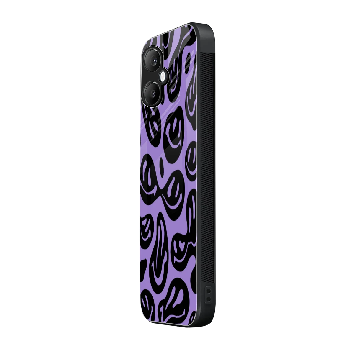 Acid Smiles Purple samsung galaxy a06 5g mobile cover | shockproof glass phone case