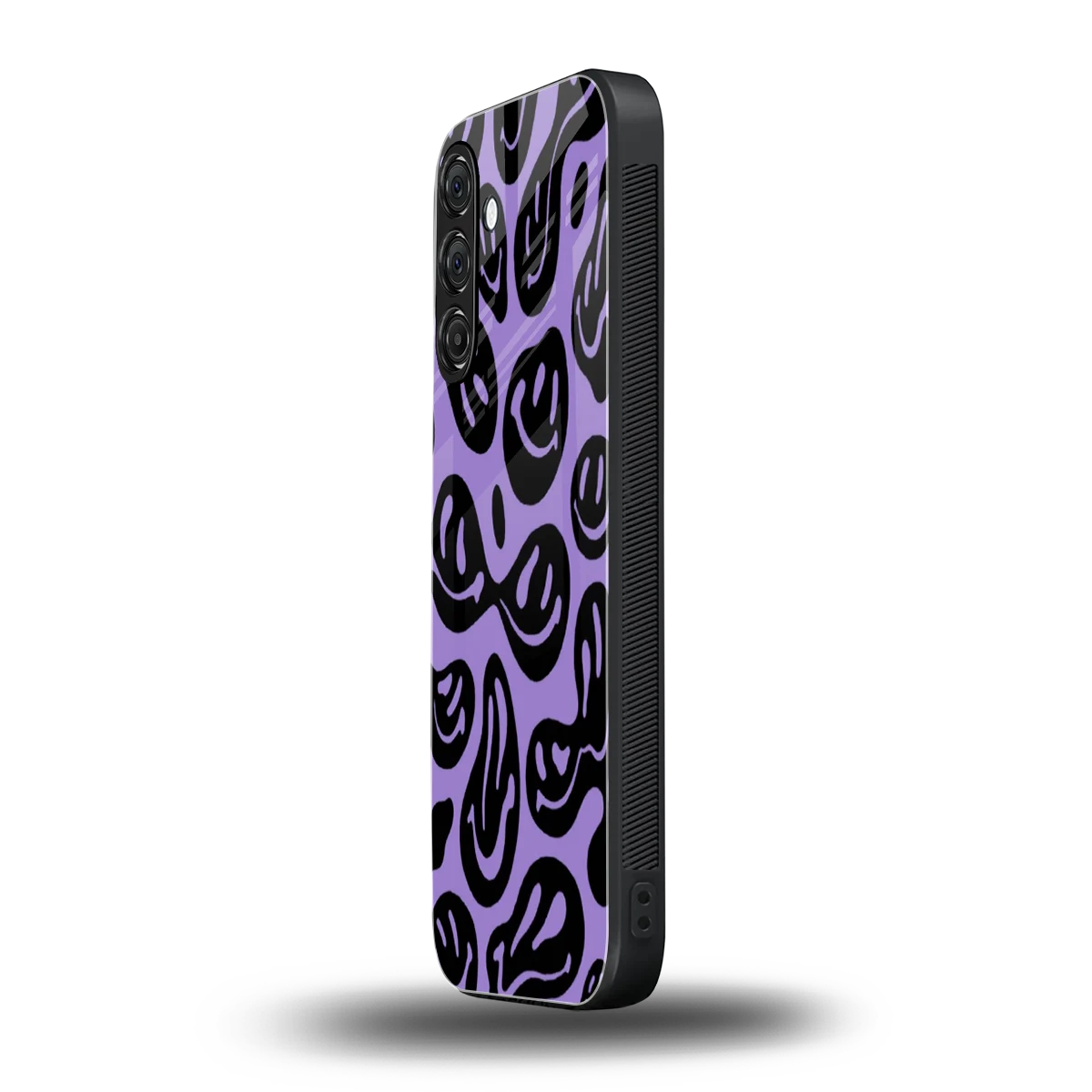 Acid Smiles Purple samsung galaxy a25 5g mobile cover | shockproof glass phone case