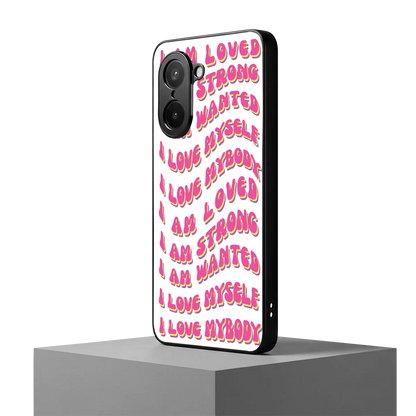 Affirmation oneplus nord ce5 5g mobile cover | shockproof glass phone case