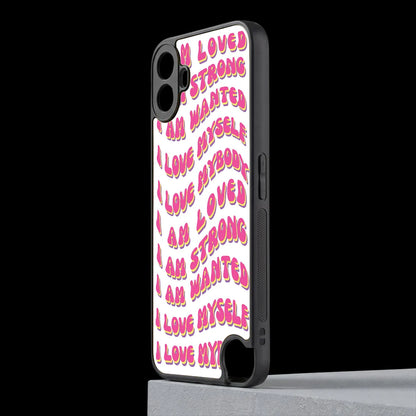Affirmation cmf nothing phone 1 mobile cover | shockproof glass phone case