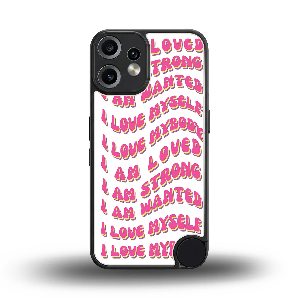 Affirmation back phone cover | glass case for cmf nothing phone 2 pro
