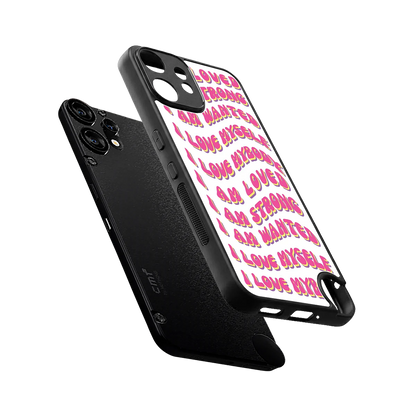Affirmation sleek cmf nothing phone 2 pro cover with tempered glass back and TPU edges