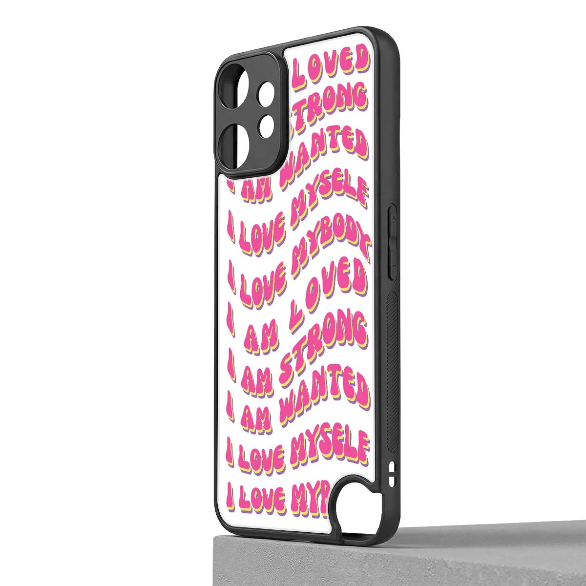 Affirmation cmf nothing phone 2 pro mobile cover | shockproof glass phone case