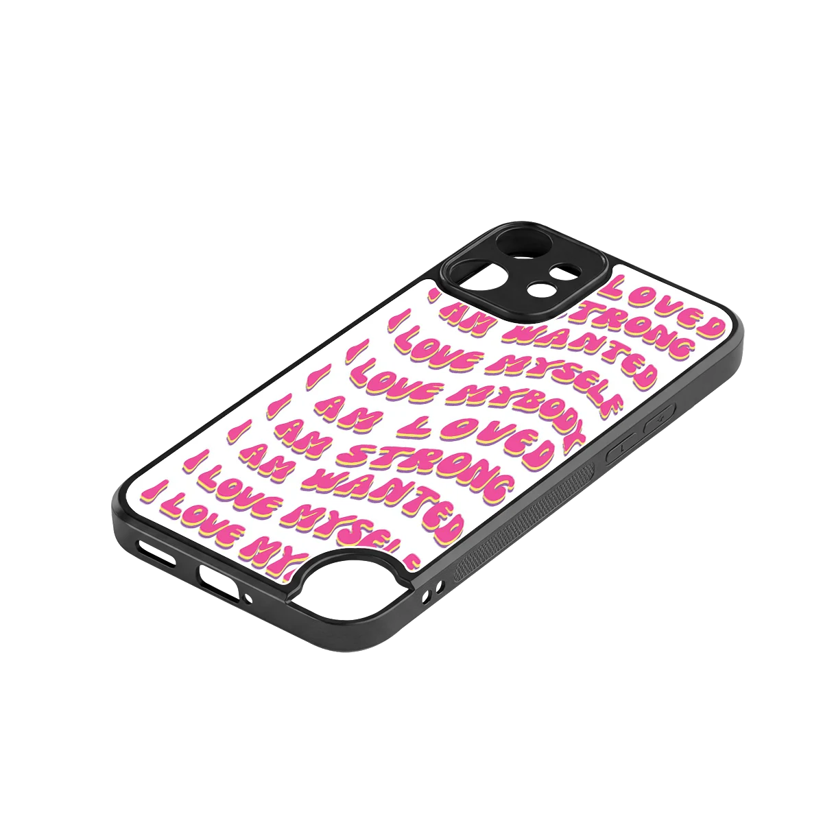 Affirmation stylish phone case for cmf nothing phone 2 pro | glossy glass and slim fit