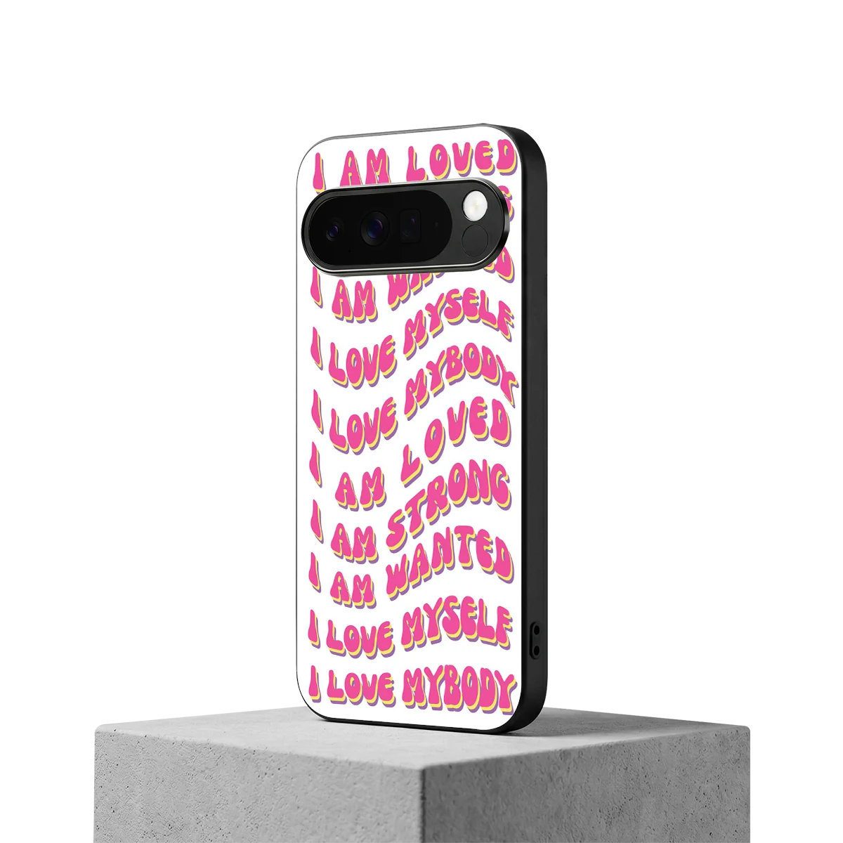 Affirmation google pixel 10 pro xl mobile cover | shockproof glass phone case